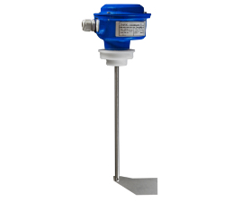 VKS-328 - Detector de nivel tipo paleta rotativa azul rosca plástica