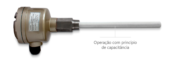 Exemplo de Chave de Nível Capacitiva